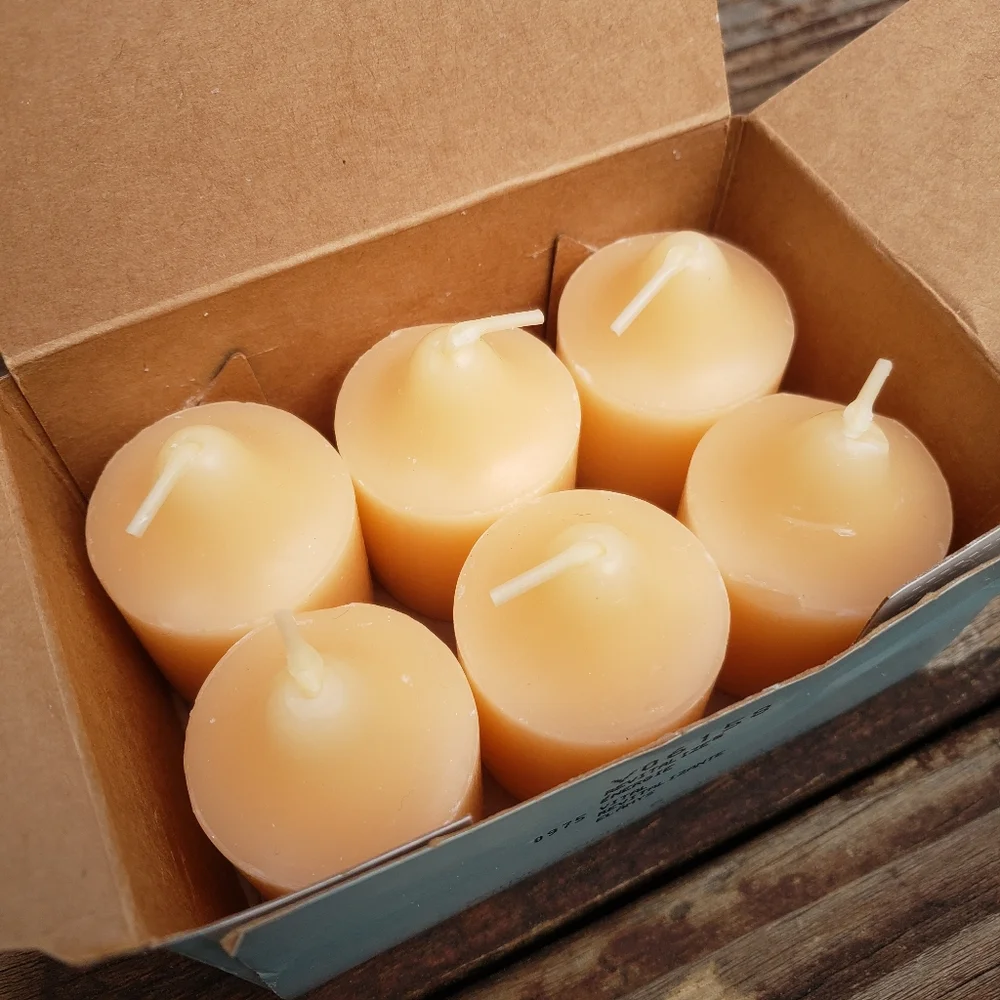 (6) PartyLite Revitalize Energie Round Votive Candles - Discontinued - Picture 3 of 10